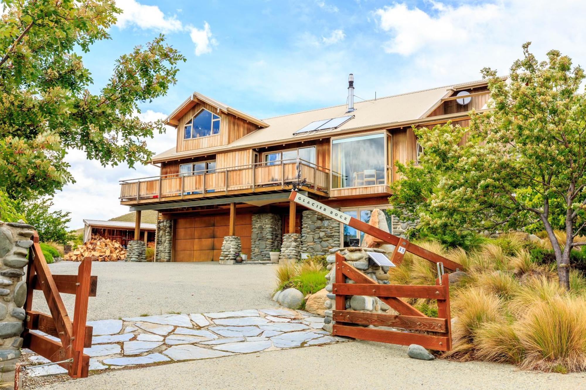 Glacier Rock Lakeview House Lac Tekapo Extérieur photo